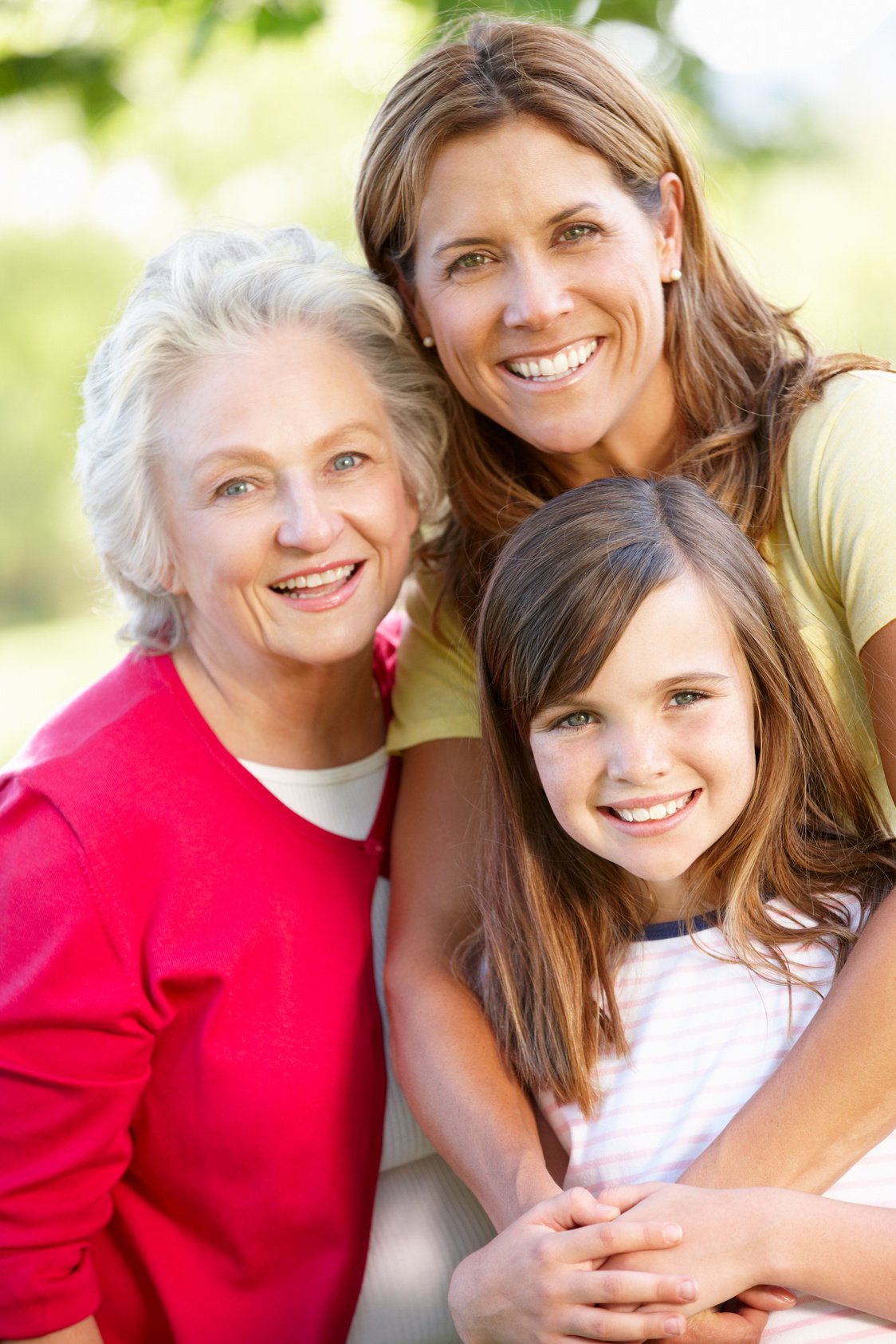 Multi-Generation Family in Park